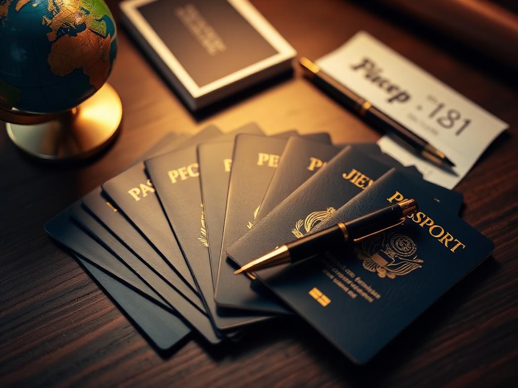 International passports and travel documents